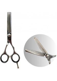 Філірувальні ножиці з двома лезами Professional Scissors Inox 5.5 за ціною 2850₴  у категорії Ножиці для волосся