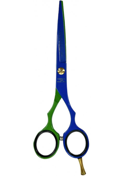 Професійні ножиці для волосся Professional Scissors 6 Blue & Green - фото 1