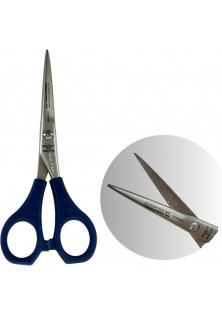 Ножиці для волосся з блакитною ручкою Professional Scissors Inox 5.5 в Україні