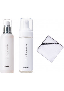 Набір для 2-етапного очищення нормальної шкіри Double Skin Cleansing за ціною 993₴  у категорії Hillary Cosmetics Тип Набір