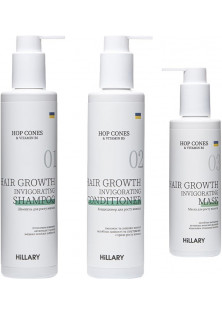 Комплекс для росту волосся Hop Cones & B5 Hair Growth Invigorating за ціною 1123₴  у категорії Hillary Cosmetics Сезон застосування Всi сезони