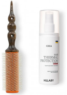 Набір для укладання волосся Hotlron Brush W128-38 And CHIA Hair Thermal Protection за ціною 1604₴  у категорії Косметика для волосся