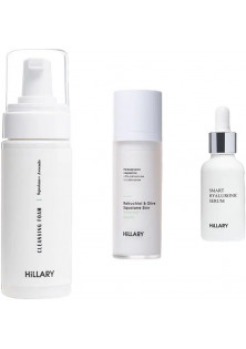 Купити Hillary Cosmetics 3-х кроковий комплекс для сухого типу шкіри Step 3 Cleansing And Moisturizing вигідна ціна