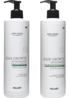 Набір шампунь та кондиціонер Hop Cones & B5 Hair Growth Invigorating за ціною 1016₴  у категорії Косметика для волосся Класифікація Натуральна