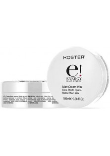 Купить Koster Матовый кремовый воск для волос Energy Matt Cream Wax выгодная цена