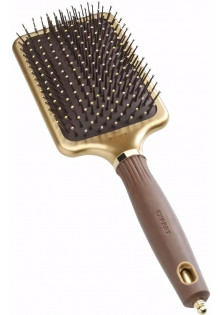 Купити Olivia Garden Щітка для волосся Care Rectangular Nylon Gold & Brown Large вигідна ціна