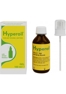 Загоюючий гель після мезотерапії, пілінгу, для терапії акне (спрей) Hyperoil Gel Spray Glass Bottle в Україні