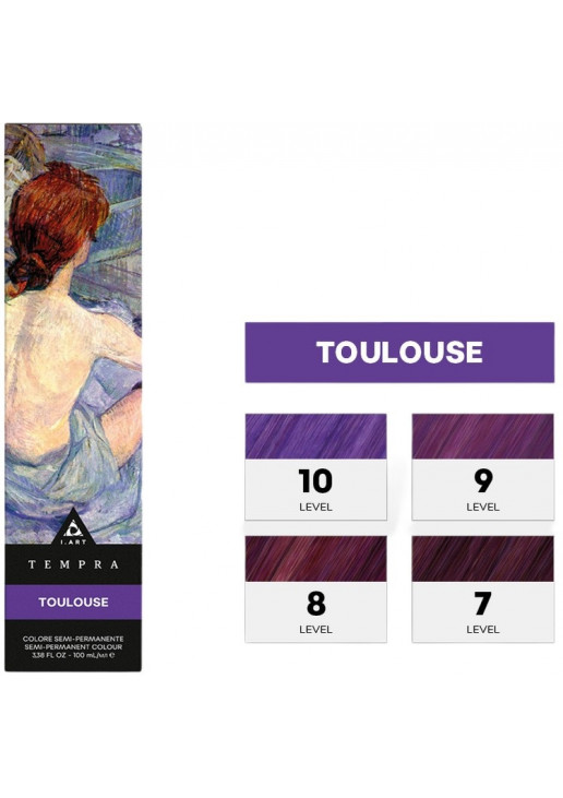 Фарба для волосся Semi-Permanent Toulouse Lilac - фото 4