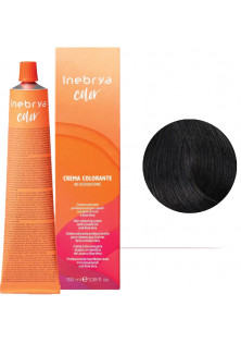 Купити INEBRYA Крем-фарба для волосся з аміаком Hair Colouring Cream №1 Pure Black вигідна ціна