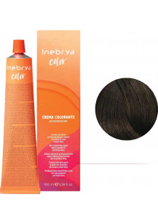 Крем-фарба для волосся з аміаком Hair Colouring Cream №5 Pure Light Chestnut за ціною 290₴  у категорії Італійська косметика Бренд INEBRYA
