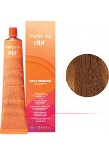 Крем-фарба для волосся з аміаком Hair Colouring Cream №7/34 Blonde Copper Golden за ціною 290₴  у категорії Італійська косметика Бренд INEBRYA