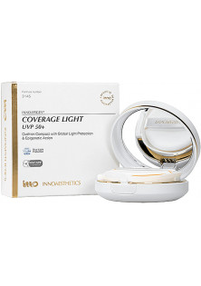 Компактна тональна основа у форматі кушона Epigen Coverage Light UVP 50+ за ціною 2735₴  у категорії Декоративна косметика Об `єм 14 гр