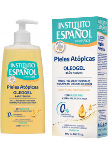 Олеогель для душу без мила для чутливої шкіри Bath And Shower Oleogel за ціною 411₴  у категорії Instituto Español Об `єм 400 мл