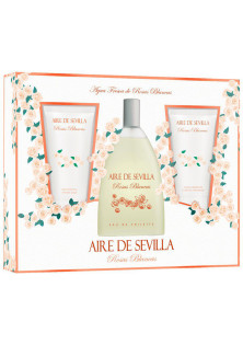 Жіночий набір Aire De Sevilla Rosas Blancas за ціною 1110₴  у категорії Парфумерія Сезон застосування Всi сезони