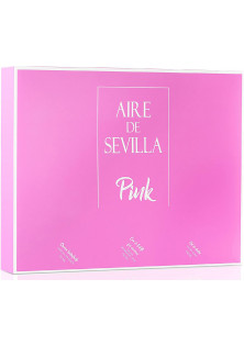 Жіночий набір Aire De Sevilla Pink за ціною 1150₴  у категорії Іспанська косметика Бренд Instituto Español
