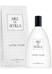 Парфумована вода зі свіжим, квітковим ароматом Aire De Sevilla White Musk за ціною 931₴  у категорії Instituto Español Вік 18+