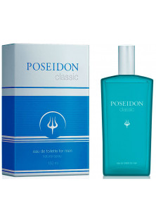 Туалетна вода з водно-фужерним ароматом Poseidon Classic за ціною 935₴  у категорії Іспанська косметика Тип аромату Водяний