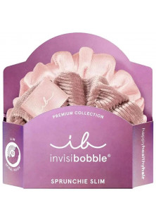 Купити invisibobble Набір резинок для волосся Sprunchie Slim Premium La Vie En Rose вигідна ціна