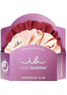 Купить invisibobble Набор резинок для волос Sprunchie Slim Premium You Make Me Blush выгодная цена