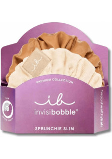Купити invisibobble Набір резинок для волосся Sprunchie Slim Premium Crème De Caramel вигідна ціна