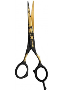Прямі ножиці для стрижки Hairdressing Scissors CJ4 Plus Gold Rush 5,5