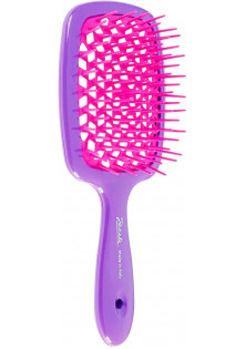 Щітка для волосся Superbrush фіолетова за ціною 526₴  у категорії Італійська косметика Тип Щітка для волосся