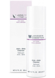Купити Janssen Cosmetics Очищуючий засіб для обличчя AHA + BHA Cleanser вигідна ціна