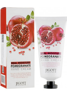 Крем для рук Real Moisture Pomegranate Hand Cream з екстрактом граната за ціною 78₴  у категорії Корейська косметика Об `єм 100 мл