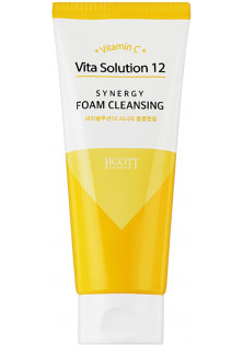 Оздоровлююча пінка для вмивання Vita Solution 12 Synergy Foam Cleansing за ціною 170₴  у категорії Корейська косметика Бренд JIGOTT