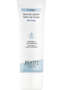 Зволожуючий крем для обличчя Lifting Peptide Water Drop Tone Up Cream з пептидами  за ціною 243₴  у категорії Корейська косметика Призначення Освітлення