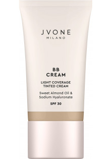 Купити Jvone Milano Тональний крем з легким покриттям BB Cream Light Coverage №02 Medium вигідна ціна