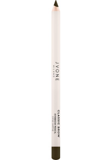 Купити Jvone Milano Пудровий олівець для брів Long-Lasting Eyebrow Pencil №06 Taupe вигідна ціна