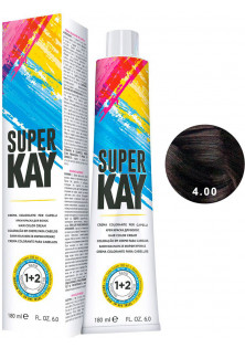 Фарба для волосся коричневий інтенсивний Hair Color Cream №4.00 за ціною 294₴  у категорії Косметика для волосся