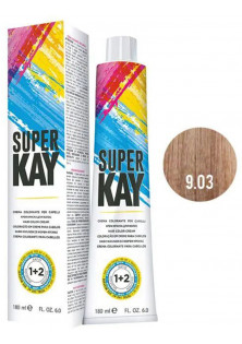 Купити KayPro Фарба для волосся дуже світлий натуральний русявий теплий Hair Color Cream №9.03 вигідна ціна