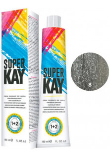 Фарба для волосся срібло Hair Color Cream за ціною 294₴  у категорії Італійська косметика Серiя Super Kay