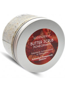 Купити Kleraderm Маслянистий скраб для обличчя та тіла Гранат Butter Scrub Pomegranate вигідна ціна