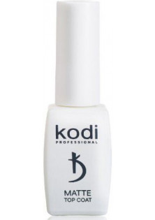 Купити Kodi Professional Верхнє матове покриття для гель-лаку Matte Top Coat Velour, 8 ml вигідна ціна