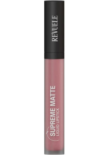 Рідка матова помада тон 10 Supreme Matte Liquid Lipstick за ціною 128₴  у категорії Revuele Тип шкіри Усі типи шкіри