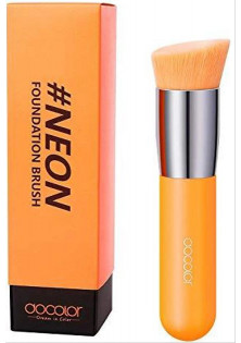 Купить Docolor Кисточка для тонального основания Foundation Brush DO-N12 Neon Orange выгодная цена