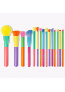 Набір пензлів для макіяжу Makeup Brushes Set N1507 Dream Of Color за ціною 1000₴  у категорії Китайська косметика Тип Набір пензлів