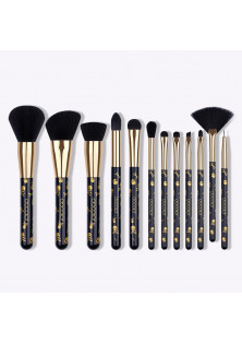 Набір пензлів для макіяжу Makeup Brushes Set Р1202 Goth за ціною 1000₴  у категорії Китайська косметика