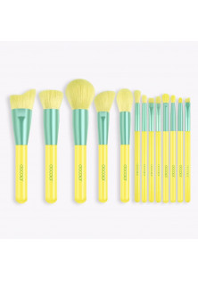 Набір пензлів для макіяжу Makeup Brushes Set DС1320 Lemon за ціною 1000₴  у категорії Китайська косметика Бренд Docolor