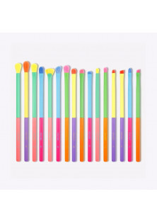 Набір пензлів для тіней Brushes Set N1608 Dream Of Color 16 Shades за ціною 1000₴  у категорії Китайська косметика