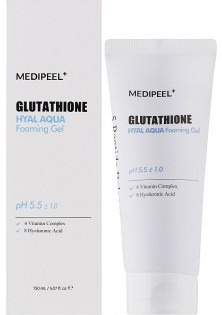 Зволожуючий гель для вмивання Glutathione Hyal Aqua Foaming Gel Cleanser за ціною 589₴  у категорії Гель для вмивання Вік 18+