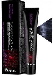 Крем-фарба для волосся Cream Color №1.10 Blue Black за ціною 335₴  у категорії Засоби для фарбування волосся