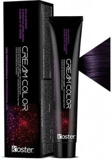 Купить Koster Крем-краска для волос Cream Color №2.20 Very Dark Violet Brown выгодная цена