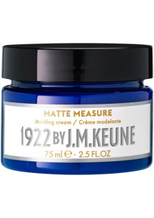 Моделюючий крем Matte Measure за ціною 708₴  у категорії Чоловічі засоби для укладання волосся Серiя 1922 By J.M.Keune