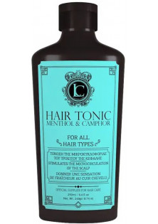 Тонік з ментолом для догляду за волоссям Hair Tonic Menthol And Camphor за ціною 501₴  у категорії Lavish Care Вік 18+