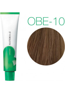 Перманентна фарба для сивого волосся OBE10 Яскравий блондин оранжево-бежевий за ціною 1025₴  у категорії Японська косметика Бренд Lebel