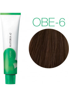 Купити Lebel Перманентна фарба для сивого волосся OBE6 Темний блонд оранжево-бежевий вигідна ціна